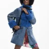 Cappotto in denim ibrido