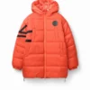 Cappotto lungo imbottito