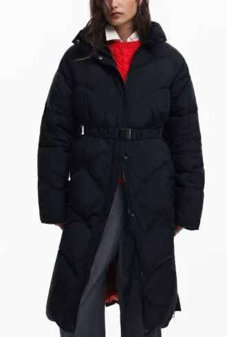Cappotto lungo imbottito