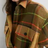 Cappotto lungo in tartan