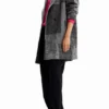 Cappotto sartoriale in lana Patchwork