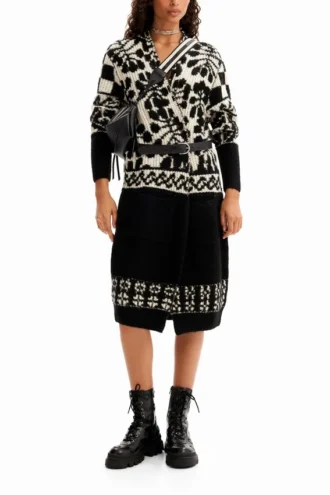Cardigan lungo oversize M. Christian Lacroix
