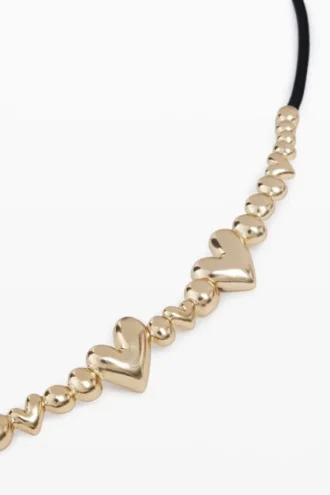 Cintura con mini cuori Zalio