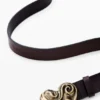 Cintura in pelle a forma di cuore