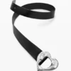 Cintura in pelle a forma di cuore