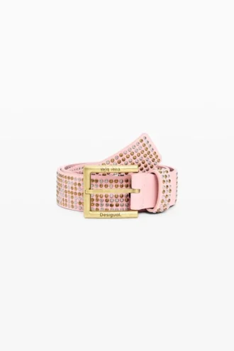 Cintura in pelle con borchie Masha Popova