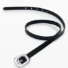 Cintura in pelle nera Cintura in pelle nera