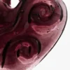 Ciondolo a forma di cuore grande in cristallo Zalio