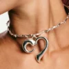 Ciondolo a forma di cuore Zalio