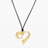 Ciondolo a forma di cuore Zalio con cordino Ciondolo a forma di cuore Zalio con cordino