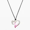 Ciondolo a forma di cuore Zalio con cordino Ciondolo a forma di cuore Zalio con cordino