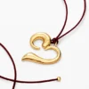 Ciondolo a forma di cuore Zalio con cordino Ciondolo a forma di cuore Zalio con cordino