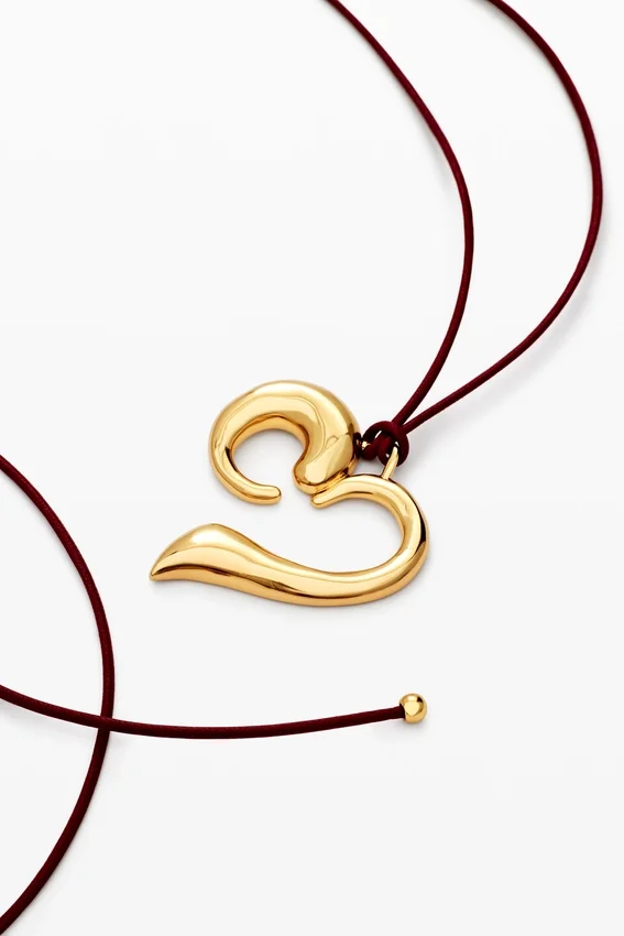 Ciondolo a forma di cuore Zalio con cordino Ciondolo a forma di cuore Zalio con cordino