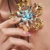 Ciondolo a forma di fiore Zalio