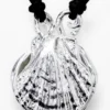 Ciondolo multiposizione con cordino in pelle placcato argento Zalio Ciondolo multiposizione con cordino in pelle placcato argento Zalio