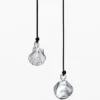 Ciondolo multiposizione con cordino in pelle placcato argento Zalio Ciondolo multiposizione con cordino in pelle placcato argento Zalio