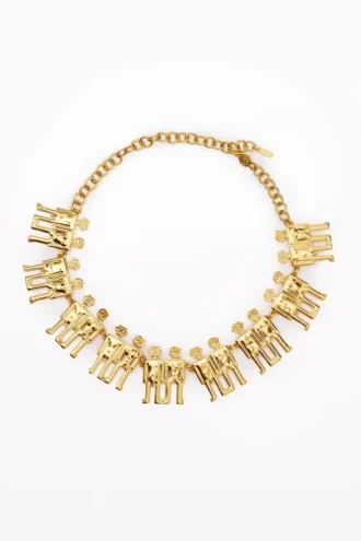 Collana lunga con robot Zalio