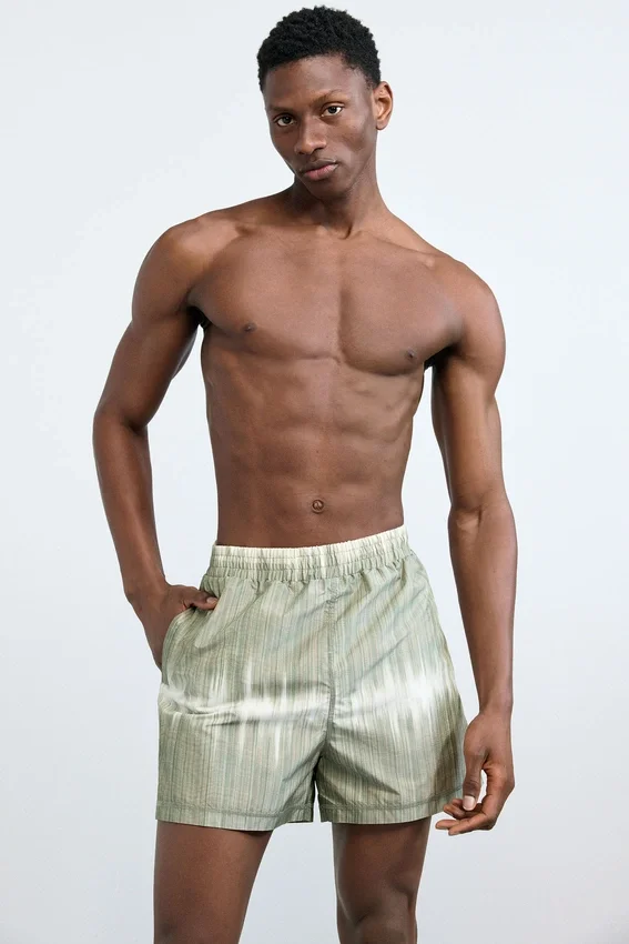Costume da bagno boxer sfumato Costume da bagno boxer sfumato