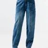 Cuciture dei jeans a palloncino Cuciture dei jeans a palloncino