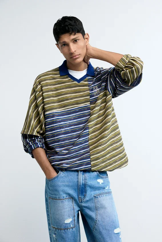 Cuciture dei pantaloni jeans Cuciture dei pantaloni jeans