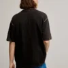 Dettagli della T-shirt a tinta unita