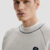 Felpa basic in maglia