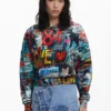 Felpa con graffiti