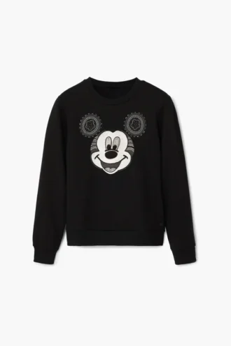 Felpa con il volto di Topolino