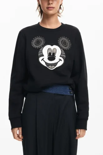 Felpa con il volto di Topolino