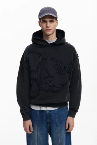Felpa con toppa Mickey Mouse™ Felpa con toppa Mickey Mouse™