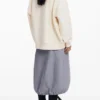Felpa oversize a fiori