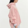 Felpa oversize con cappuccio