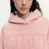 Felpa oversize con cappuccio