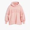 Felpa oversize con cappuccio