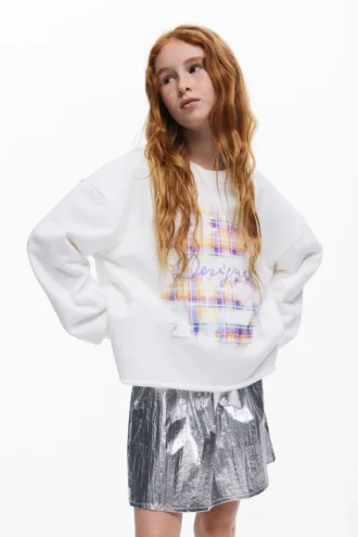 Felpe con ricamo Desigual
