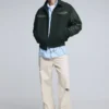 Giacca bomber in tessuto
