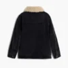 Giacca con collo in sherpa