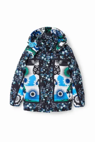 Giacca imbottita Patchwork