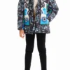Giacca imbottita Patchwork