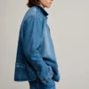 Giacca in denim con toppe Giacca in denim con toppe