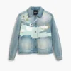 Giacca in denim con toppe Giacca in denim con toppe