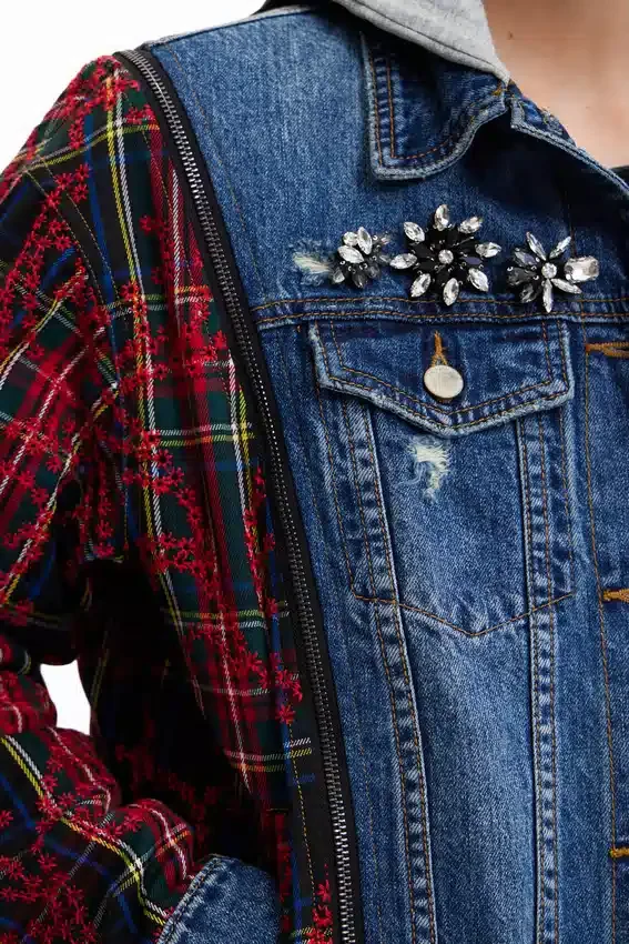 Giacca in denim ibrida Giacca in denim ibrida