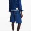 Giacca in denim Patchwork