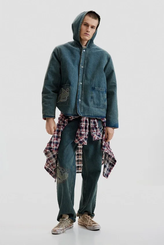 Giacca in denim reversibile Mickey™ Giacca in denim reversibile Mickey™