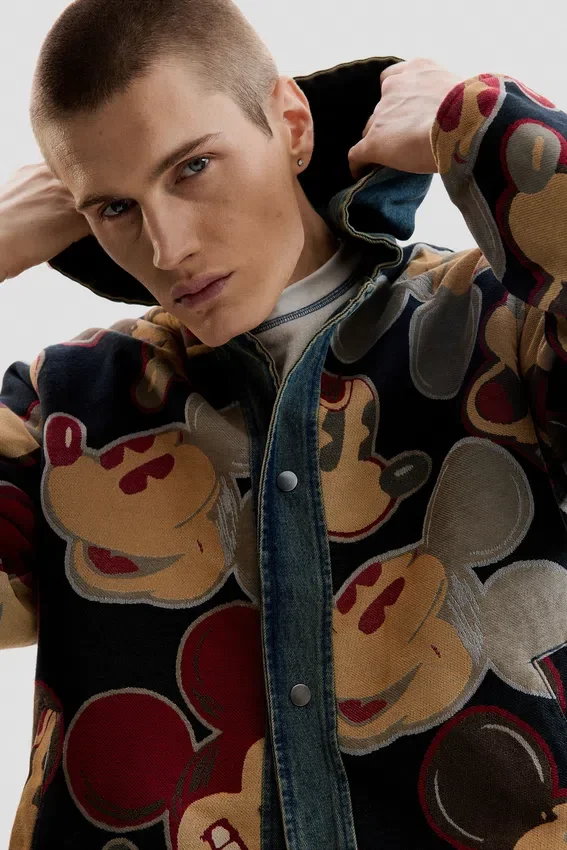 Giacca in denim reversibile Mickey™ Giacca in denim reversibile Mickey™