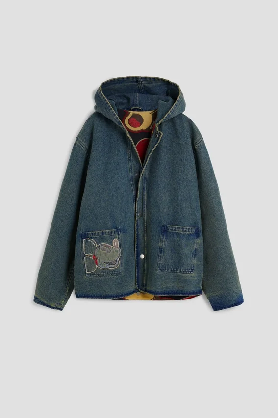 Giacca in denim reversibile Mickey™ Giacca in denim reversibile Mickey™