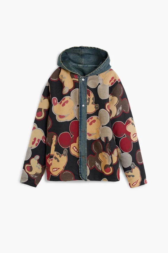 Giacca in denim reversibile Mickey™ Giacca in denim reversibile Mickey™