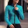 Giacca in maglia con doppia zip