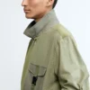 Giacca militare con tasche Giacca militare con tasche