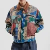 Giacca patchwork